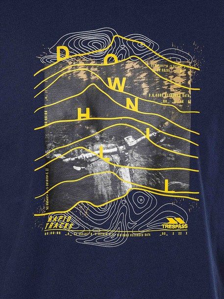 Trespass - Мужская футболка для активного отдыха Downhill
