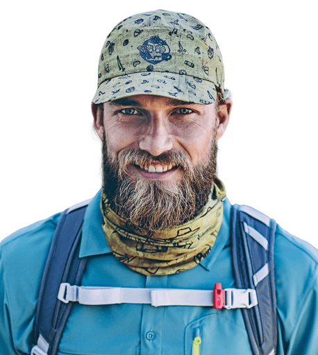 Buff - Стильная кепка El Camino Pack Treck Cap Santiago Silversage