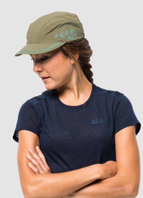 Солнцезащитная кепка Jack Wolfskin Supplex Hibiscus Cap Women