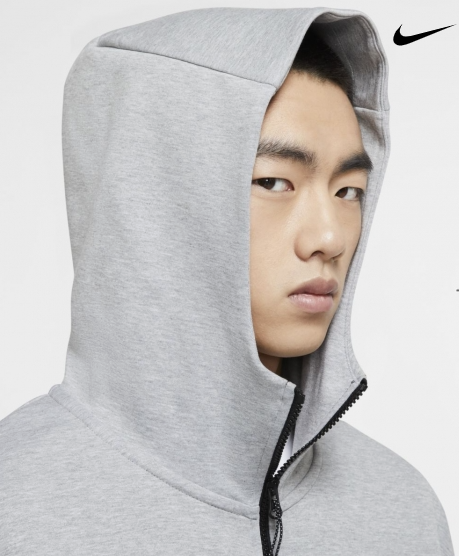 Спортивная ветровка Nike NSW TCH FLC hoodie fz wr