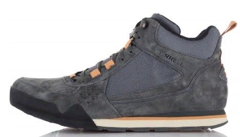 Merrell - Удобные мужские ботинки Burnt Rock Tura Mid Suede