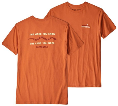 Patagonia - Мужская футболка The Less You Need Organic T-Shirt