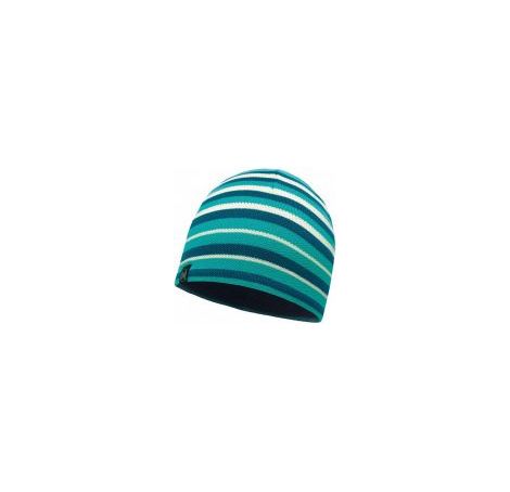Buff - Шапка для отдыха Knitted & Polar Hat Laki Stripes Lake Blue
