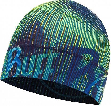 Buff - Тонкая шапка Microfiber 1 Layer Hat Flash Logo Multi