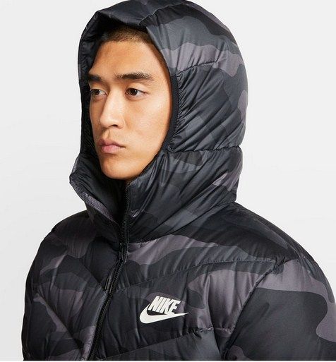 Nike - Пуховая куртка M NSW DWN FILL WR JKT HD AOP