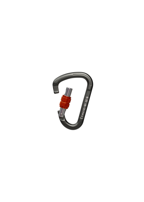 Карабин треугольный с муфтой Keylock Вертикаль Gray
