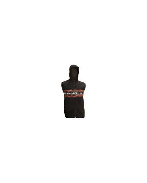 Шерстяная безрукавка с подогревом и капюшоном мужская Redlaika Arctic Merino Wool RL-TM-08 (4400 мАч)