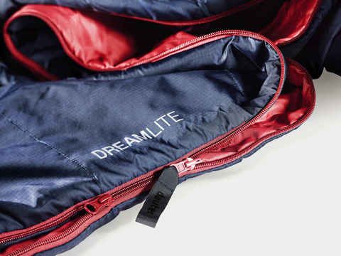 Качественный спальный мешок с левой молнией Deuter Dreamlite 13°