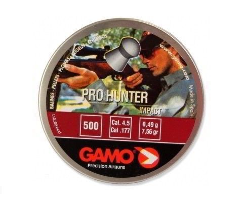 Gamo - Пули для пневматики упаковка 500 шт. Pro – Hunter 4.5 мм