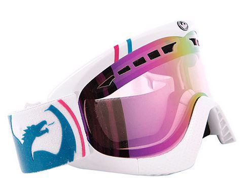 Dragon Alliance - Сноубордическая маска DXS-J (оправа Classic Coll, линзы Pink Ion + Amber)