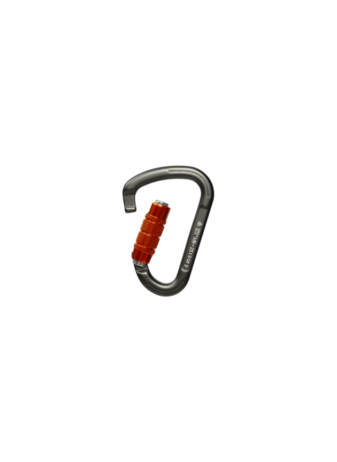 Карабин треугольный трехтактный Keylock Вертикаль Gray