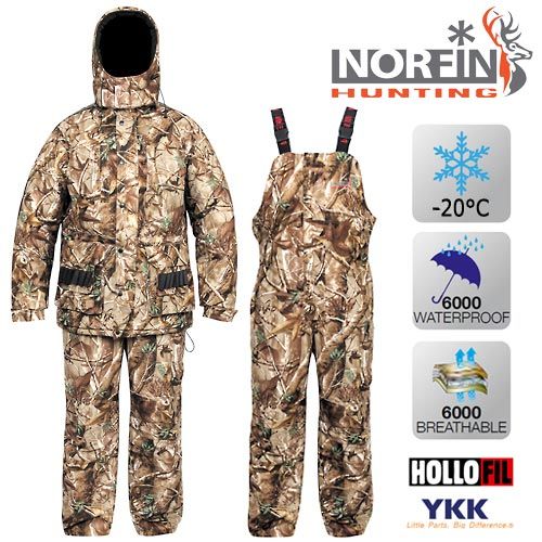 Зимний костюм для охоты Norfin Hunting Trapper Passions