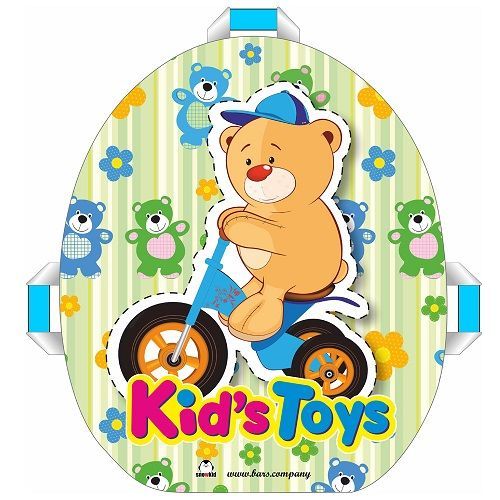 Барс - Яркие санки-ледянки Snowkid 50 см