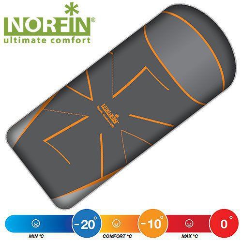 Norfin - Походный мешок-одеяло с левой молнией Nordic Comfort 500 220х80 (комфорт -10)