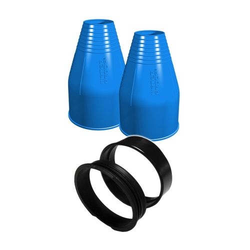 Waterproof - Набор для установки силиконовых обтюраторов на запястье с круглыми кольцами