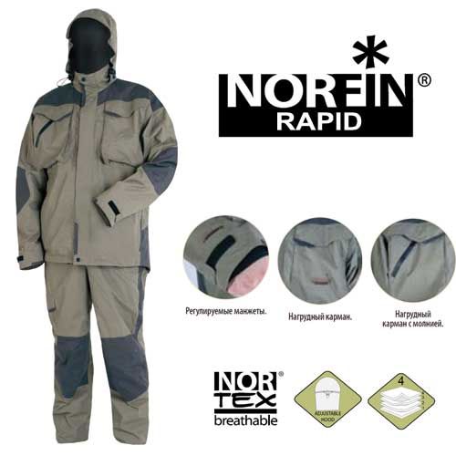 Norfin - Демисезонный костюм-дождевик Rapid