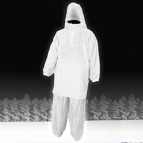 Россия - Зимний костюм для маскировки Метель белый бязь
