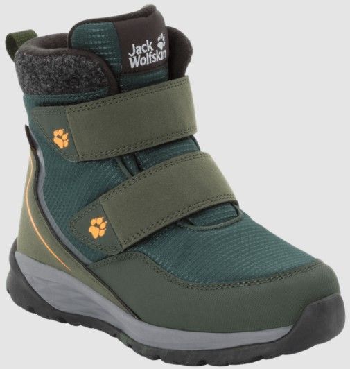 Тёплые детские ботинки Jack Wolfskin Polar Bear Texapore Mid Vc K