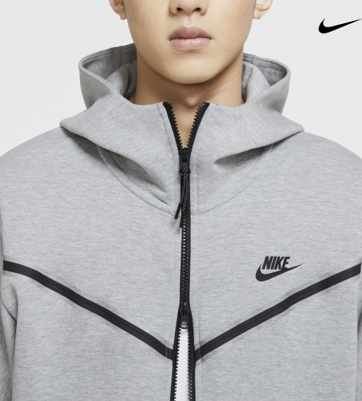 Спортивная ветровка Nike NSW TCH FLC hoodie fz wr