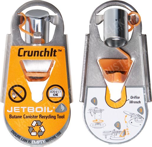 Jetboil - Походный инструмент для утилизации баллонов Crunch It Tool