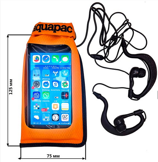 Aquapac - Надежный чехол Stormproof iPod Case Orange