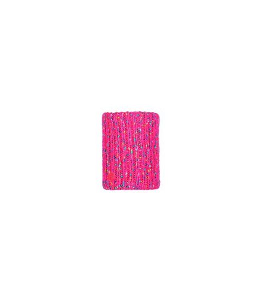 Buff - Яркий шарф Knitted & Polar Hat Yssik Pink Fluor
