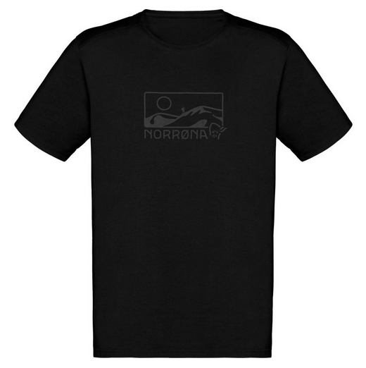 Norrona - Стильная мягкая футболка 29 Cotton Touring T-Shirt