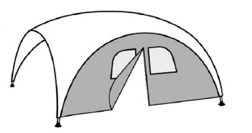 Защитная стенка для шатра с окнами FHM Event