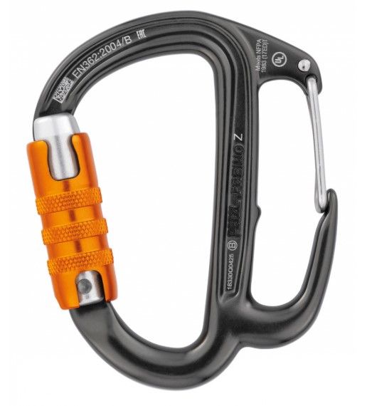 Petzl - Простой карабин с автоматической трехтактной муфтой Freino Z TL