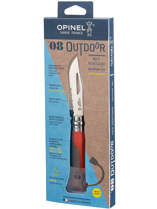 Opinel - Набор-дисплей из 14 ножей №8 Outdoor Eart