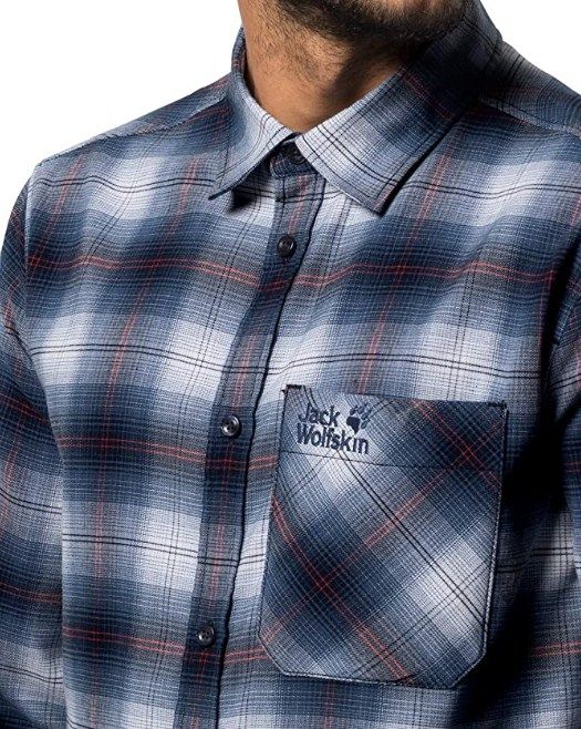 Теплая рубашка Jack Wolfskin Light Valley Shirt