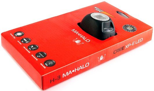 Яркий луч - Светодиодный фонарь H3 Ma-Halo