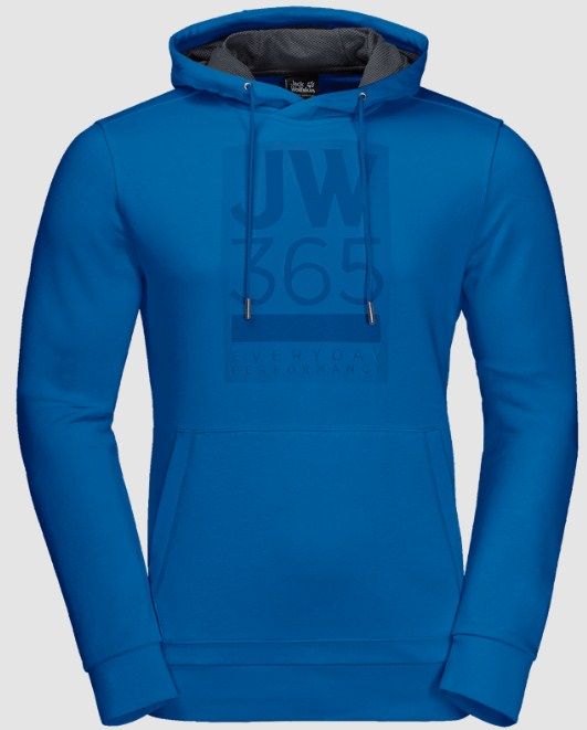 Теплый худи для мужчин Jack Wolfskin 365 Hoody M