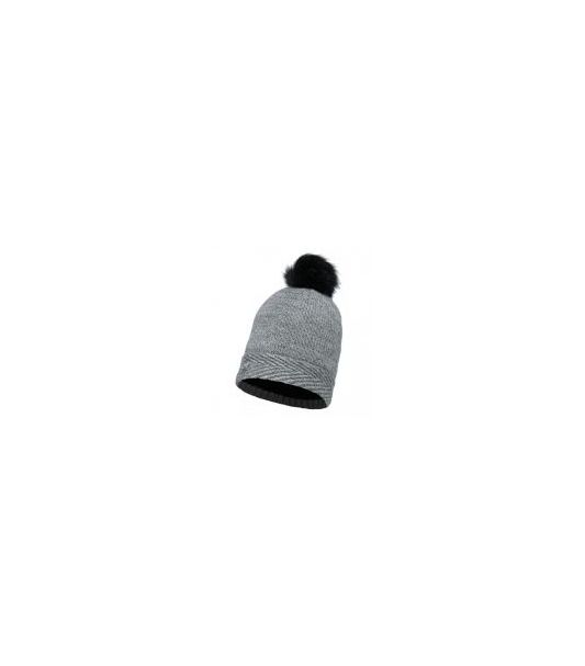 Buff - Модная шапка Ski Chic Collection Knitted & Polar Hat Buff Aura Grey Chic