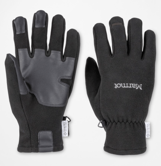 Флисовые теплые перчатки Marmot Infinium Windstopper Glove