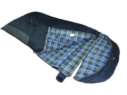 Talberg - Спальный мешок-одеяло с отстегивающимся капюшоном ALB -5 (комфорт +15)