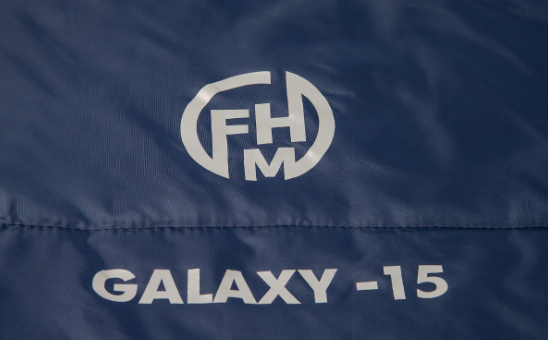 FHM - Походный спальный мешок с правой молнией Galaxy (комфорт -15)