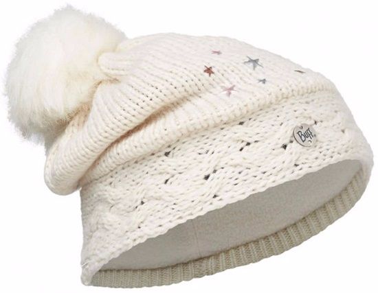 Buff - Двухслойная шапка с бубончиком Junior Knitted & Polar Hat Buff Darsy
