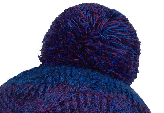 Качественная шапка Buff Knitted & Fleece Band Hat Masha Purplish