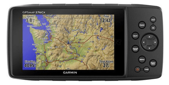 Garmin - Универсальный навигатор GPSMAP 276Cx с картами Дороги России 6.хх