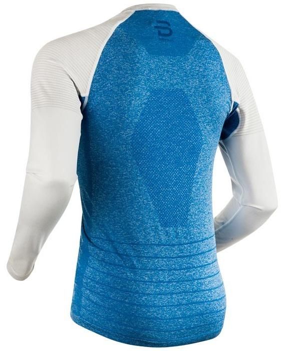 Bjorn Daehlie - Футболка беговая Long Sleeve Light Seamless Blue