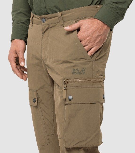 Jack Wolfskin - Мужские туристические брюки Lakeside Pants M