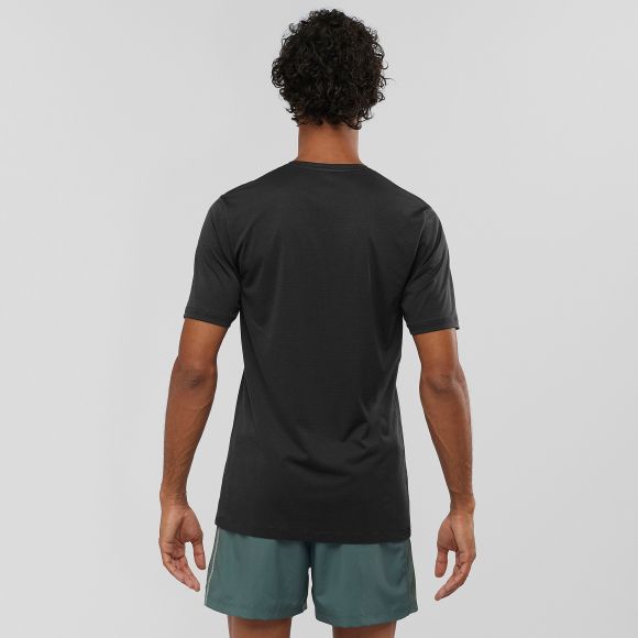 Футболка для спорта Salomon Agile Training Tee M Black