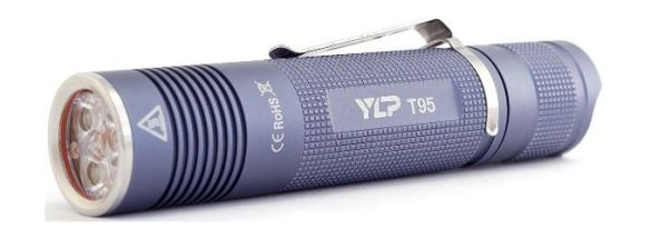 Яркий луч - Компактный фонарь YLP Escort T95
