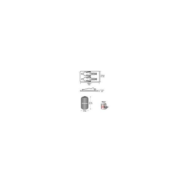 Коврик туристический King Camp 3587 Delux Double 198x130x7.5