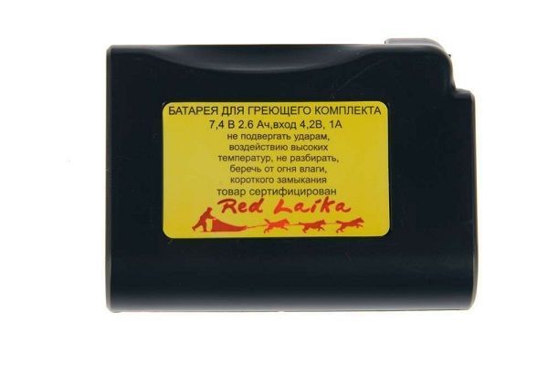 Redlaika - Аккумулятор надежный для одежды ЕСС 7.4 8 - 30 часов, ДУ (6000 мАч)