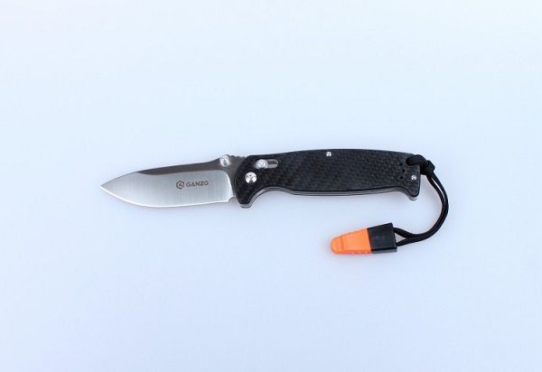 Ganzo - Нож острый походный G7411-CF-WS