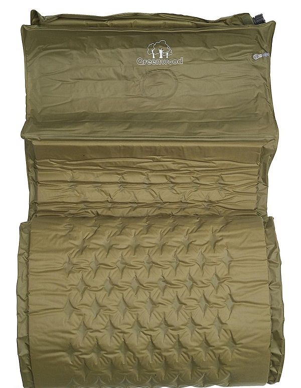 Larsen Camp - Комфортный коврик самонадувающийся с подушкой HT006 180х50х3/6
