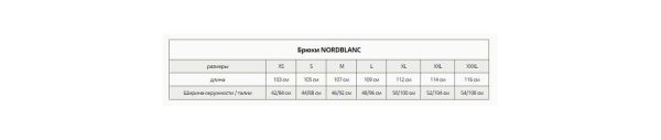 Nord Blanc - Лёгкие бриджи S12 3032