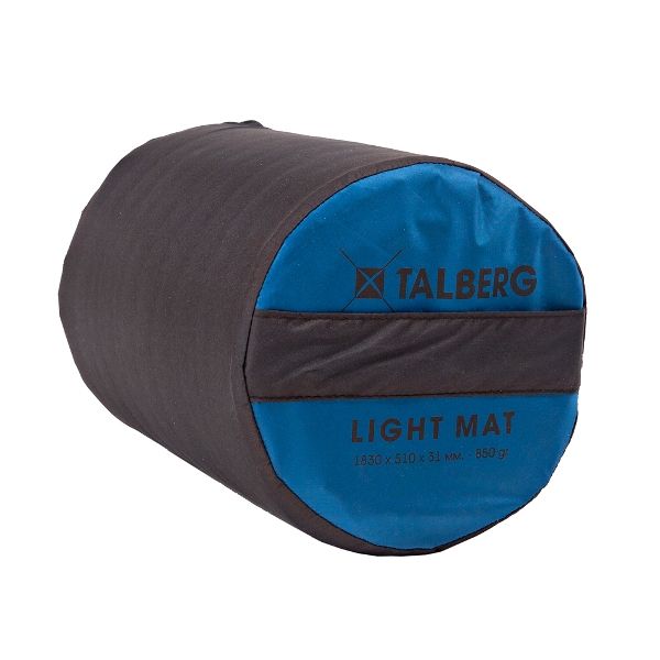 Легкий самонадувающийся коврик Talberg Light Mat 183х51х3.1 см